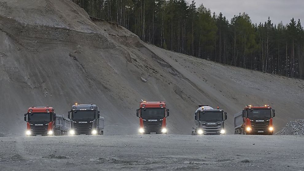 Scania passe à l'offensive dans la construction