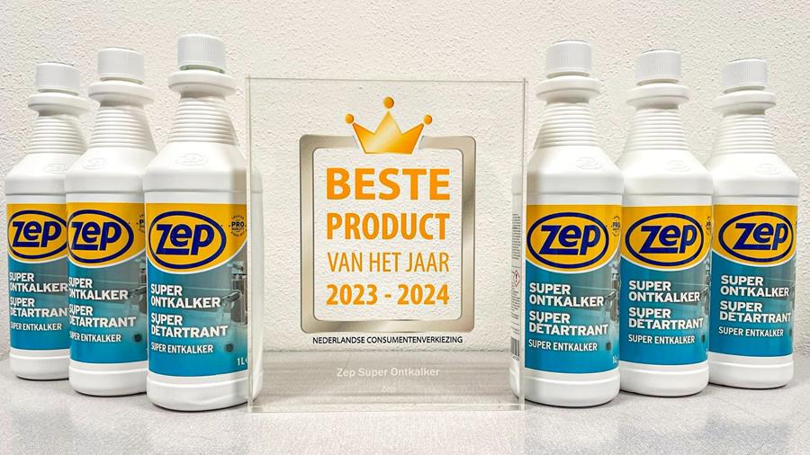 Zep Super Détartrant élu Meilleur produit de l'année