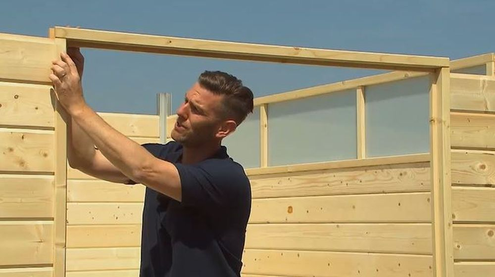 dwarsligger abri de jardin