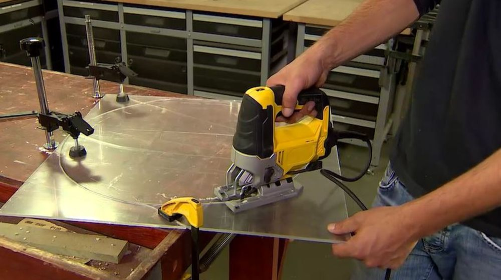 decoupeerzaag récupérateur de pluie