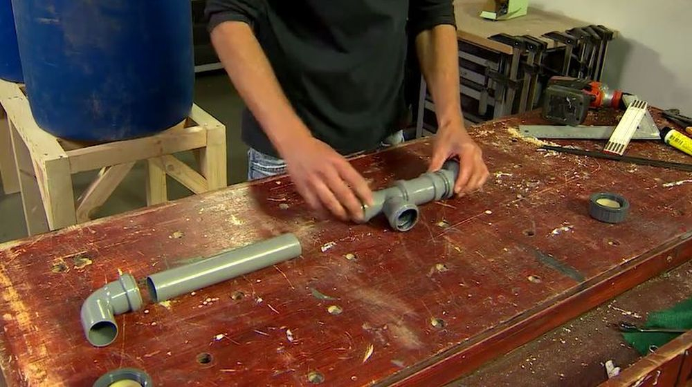 t-stuk récupérateur de pluie