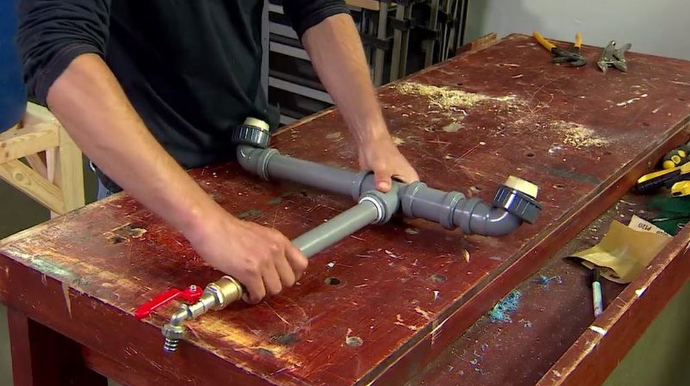 kraan voorbereiding récupérateur de pluie