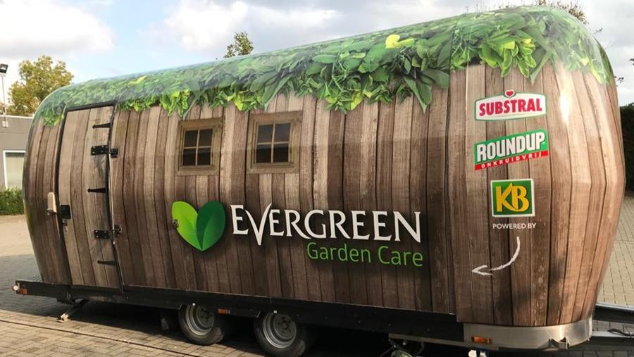 En route avec le pop-up Evergreen!