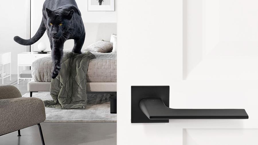 Op zoek naar een moderne zwarte klink met uitstraling?