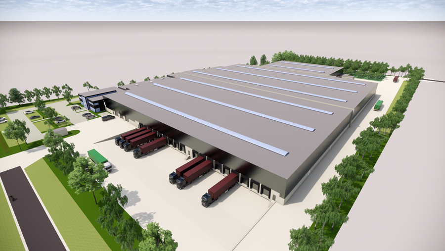 Garden Trade construit un nouveau complexe de 22.000 m2
