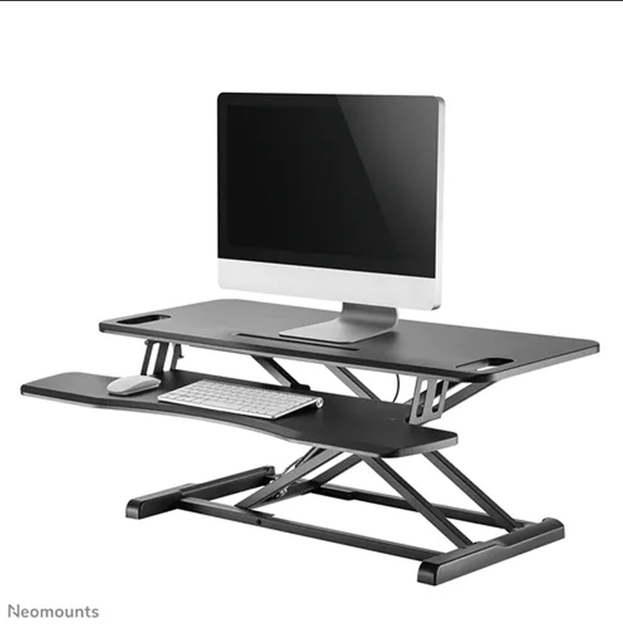 Neomounts by Newstar Zit-statafel voor op een bestaand bureau