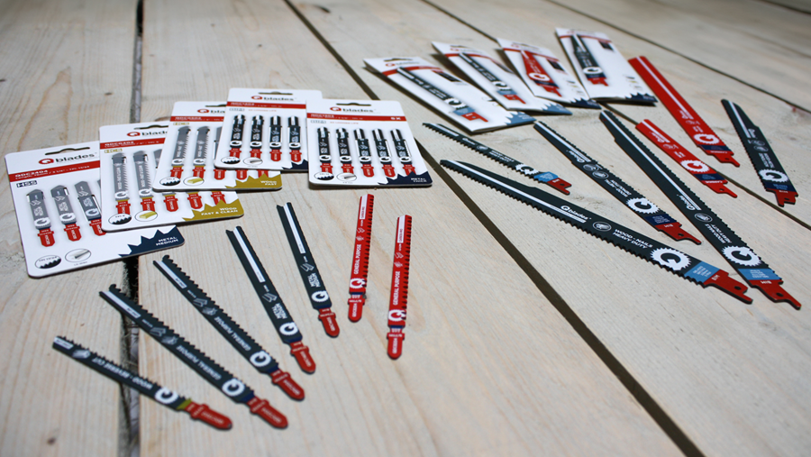 Nieuw: Qblades decoupeer- en recipro zaagbladen