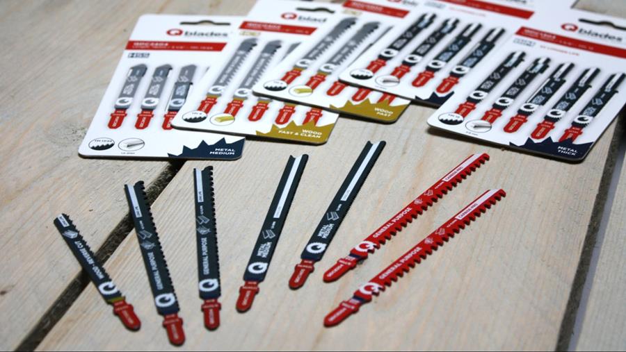 Nieuw: Qblades decoupeer- en reciprozaagbladen