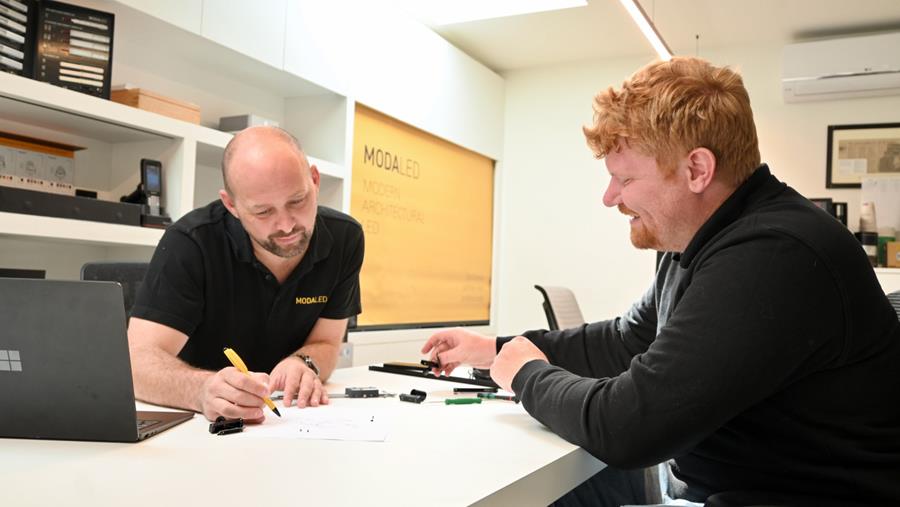 Modaled toont innovatieve ledsystemen tijdens Prowood