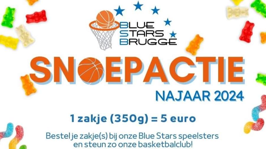 Steun de basketbalclub Blue Stars Brugge