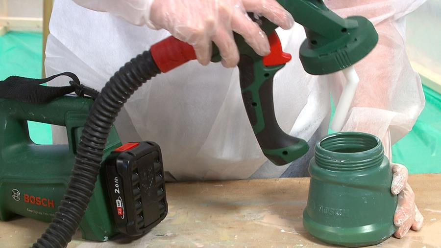 Comment utiliser un pulvérisateur de peinture électrique?