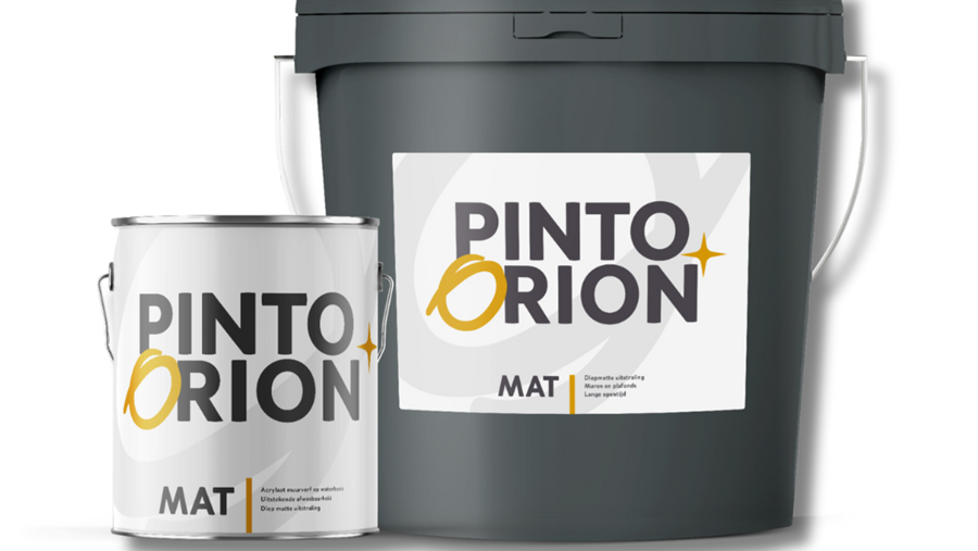 Nieuwe Pinto Orion als premium verflijn voor professionals