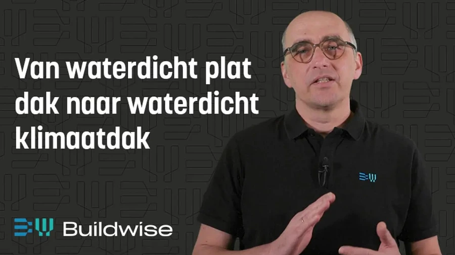 Van waterdicht plat dak naar waterdicht klimaatdak
