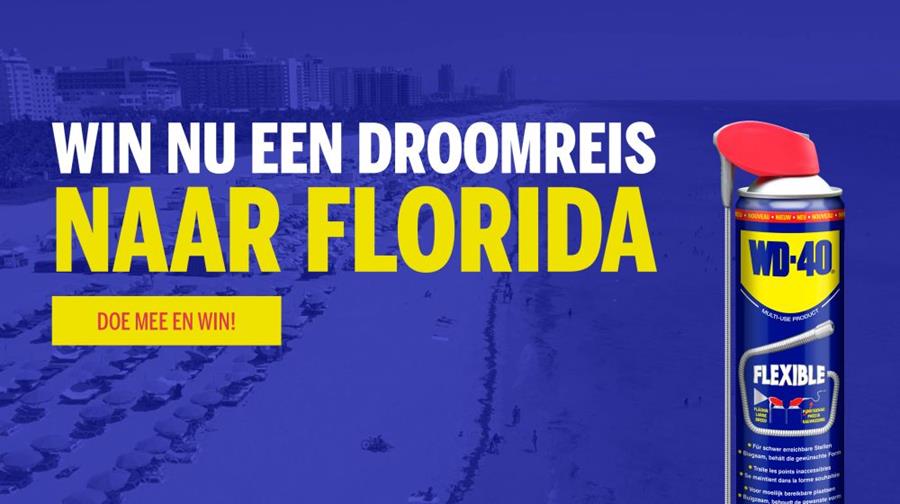 WIN EEN ROADTRIP NAAR FLORIDA T.W.V. € 5.000!