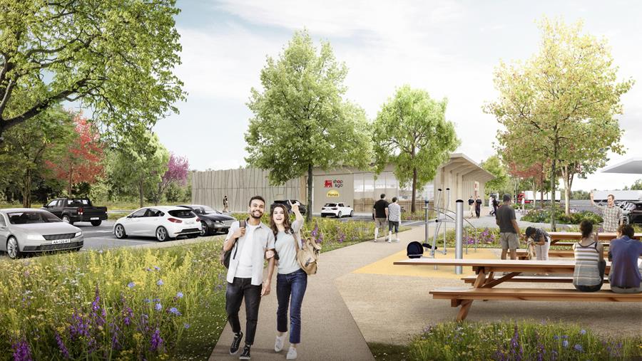 Tank/laadstation van de toekomst wordt unieke retailhub