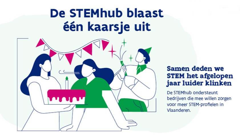 De STEMhub blaast haar eerste kaarsje uit