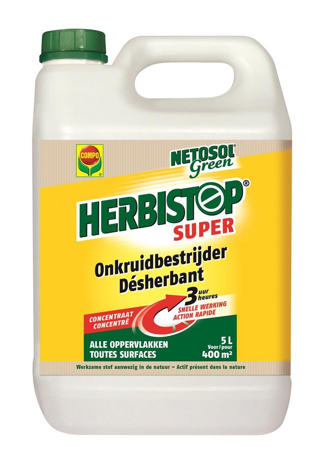 Onkruid- en mosbestrijder Herbistop van Compo