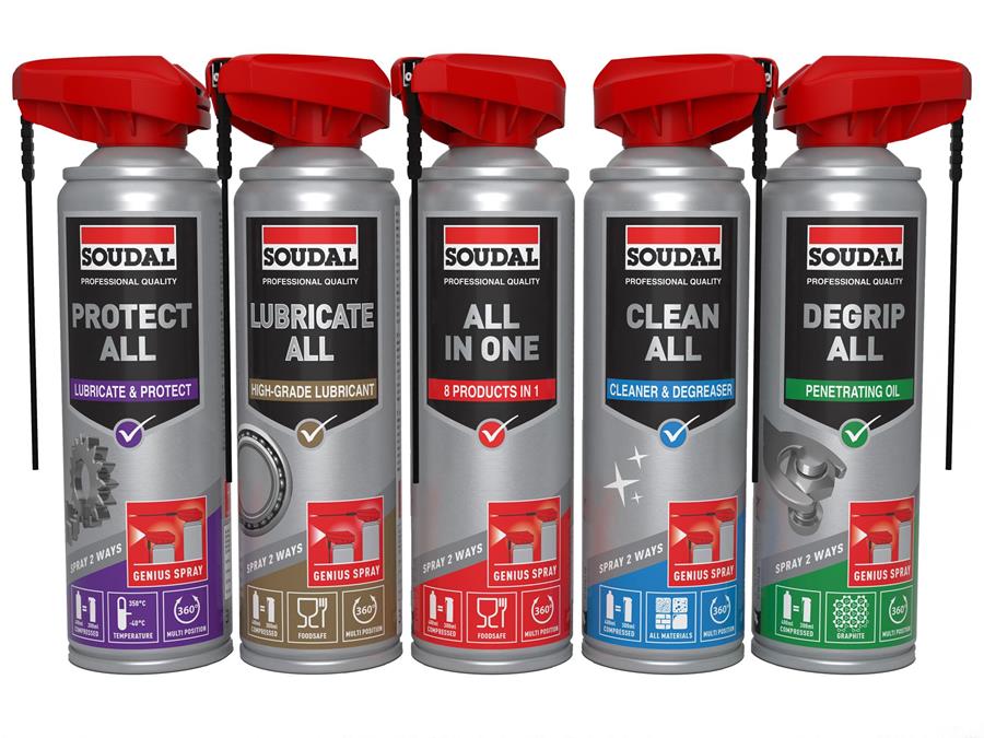 Genius sprays van Soudal