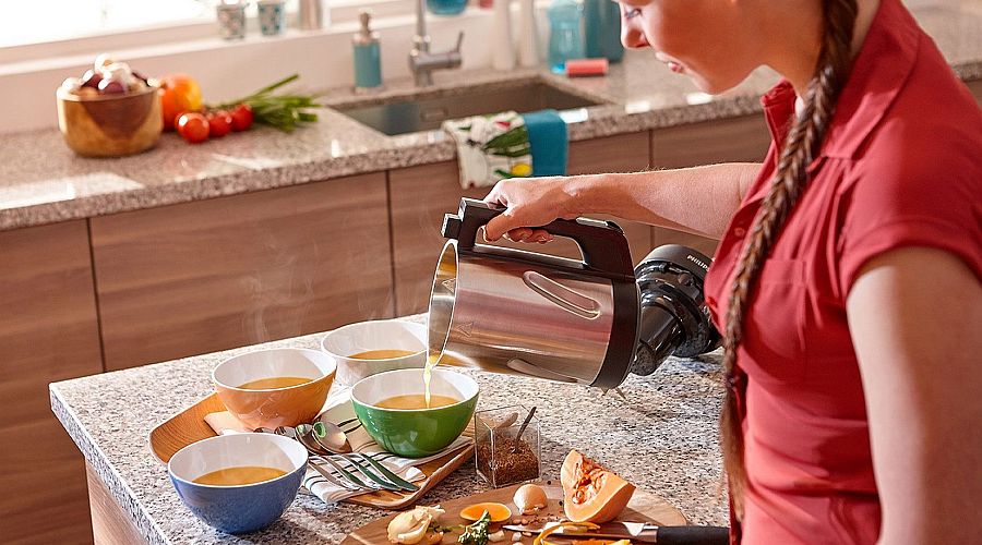 Le soupmaker: la solution gain de temps pour les jeunes ménages pressés