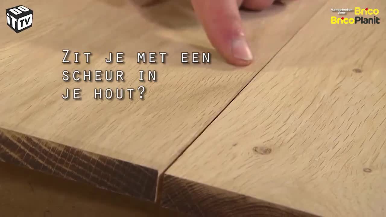 TIP VAN DE WEEK: BARST WEGWERKEN IN HOUT