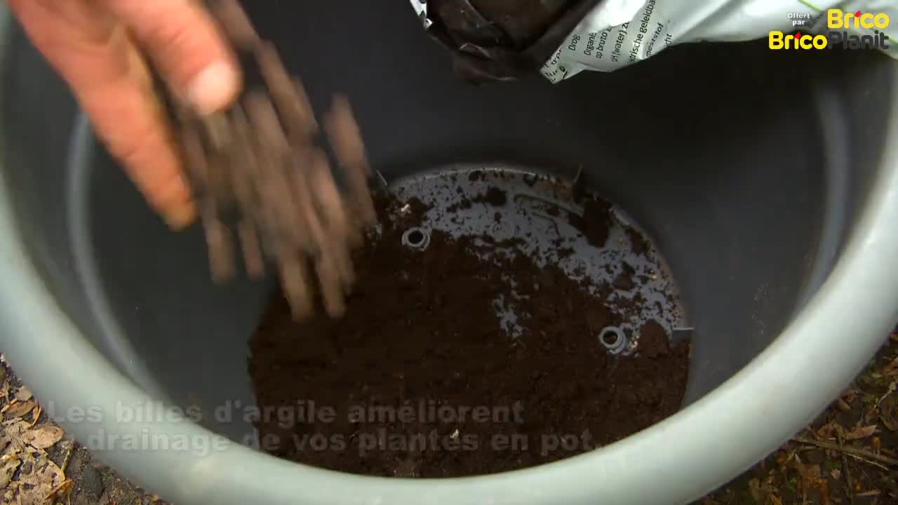 Récupérez facilement les billes d'argile
