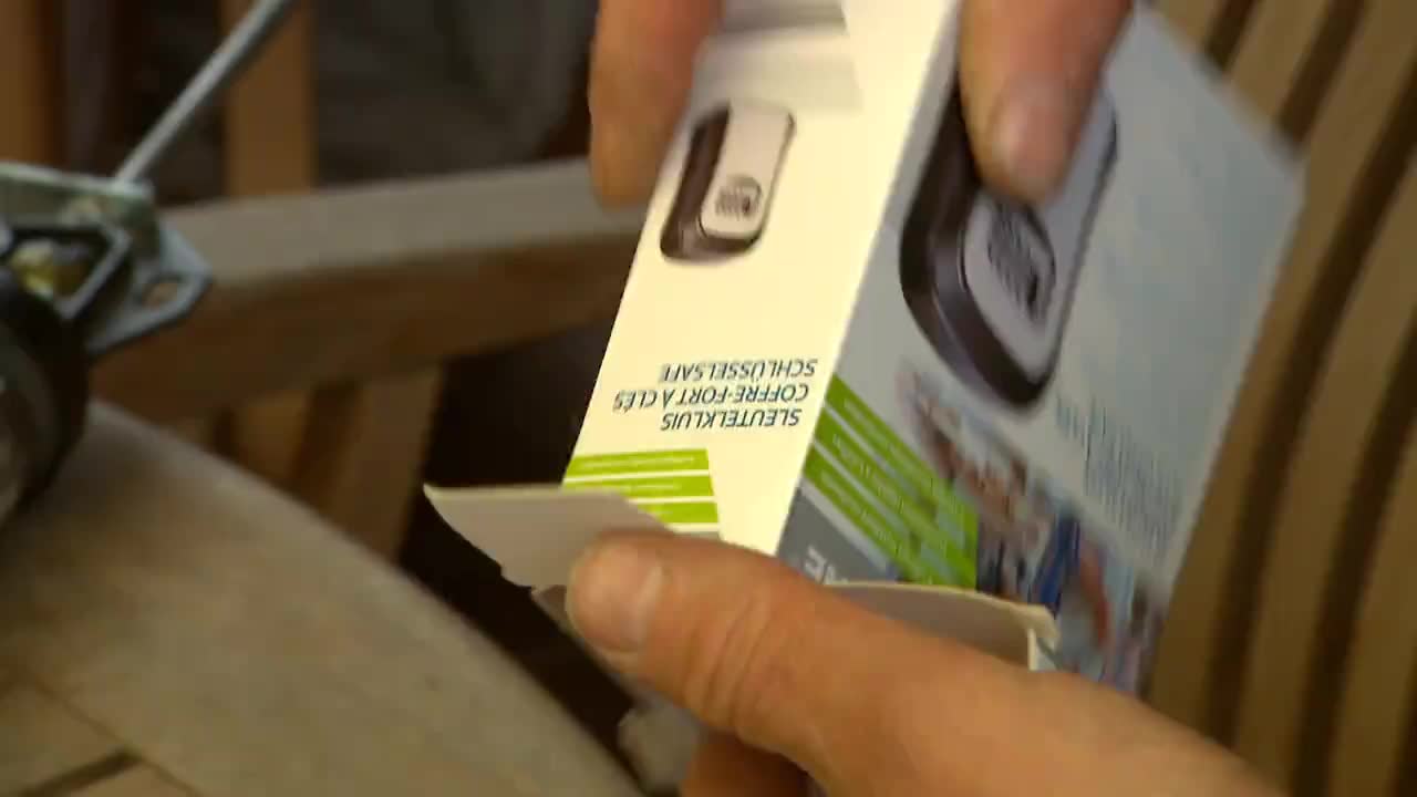 Hoe installeer je een sleutelkluis?