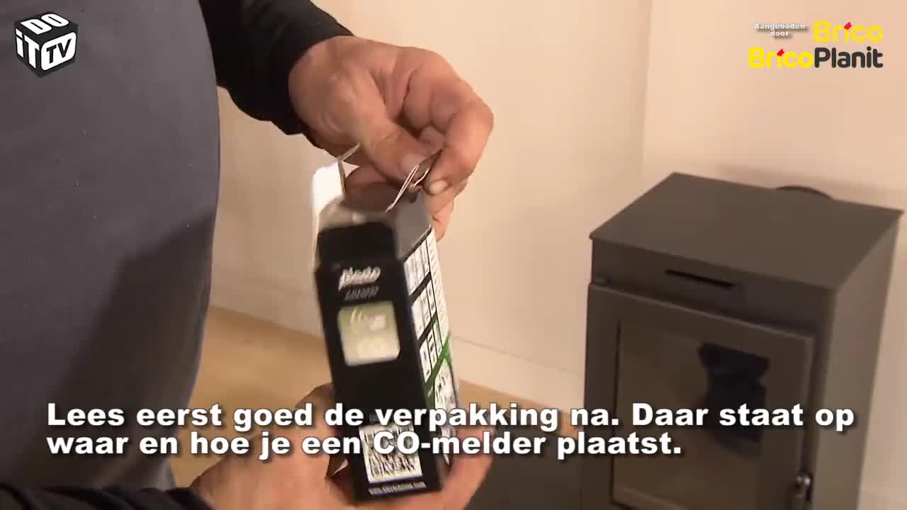 Zo plaats je zelf een CO-melder