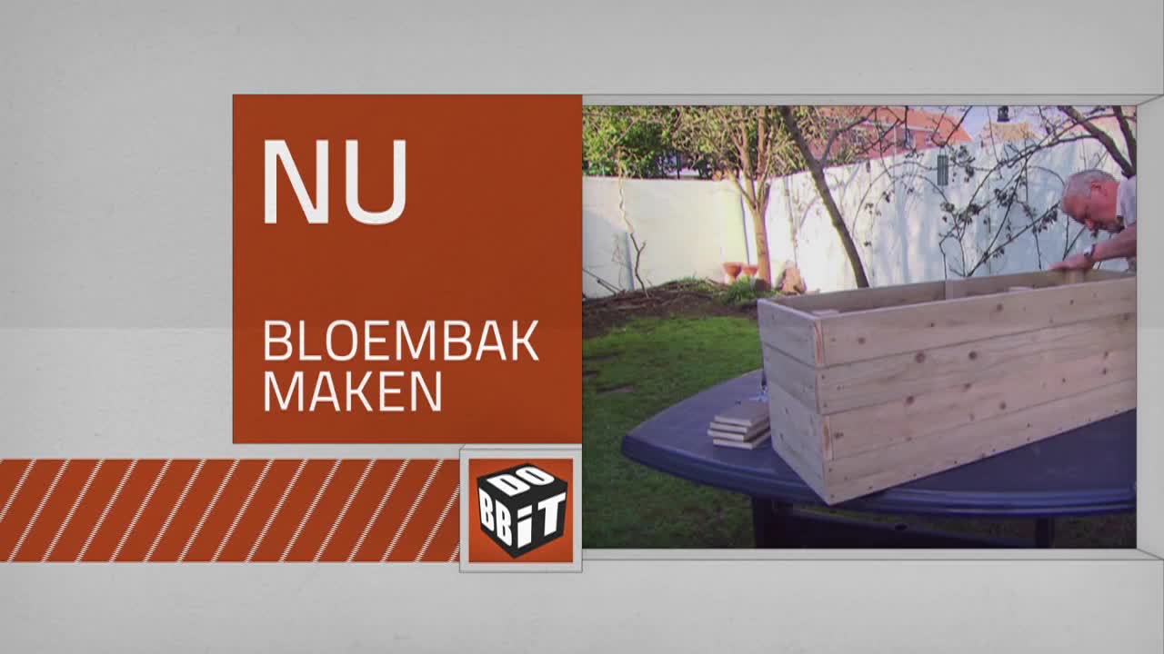 HOE ZELF EEN BLOEMBAK MAKEN