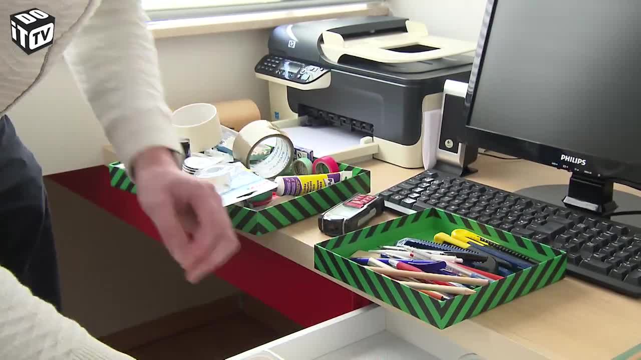 RANGER VOTRE BUREAU À DOMICILE