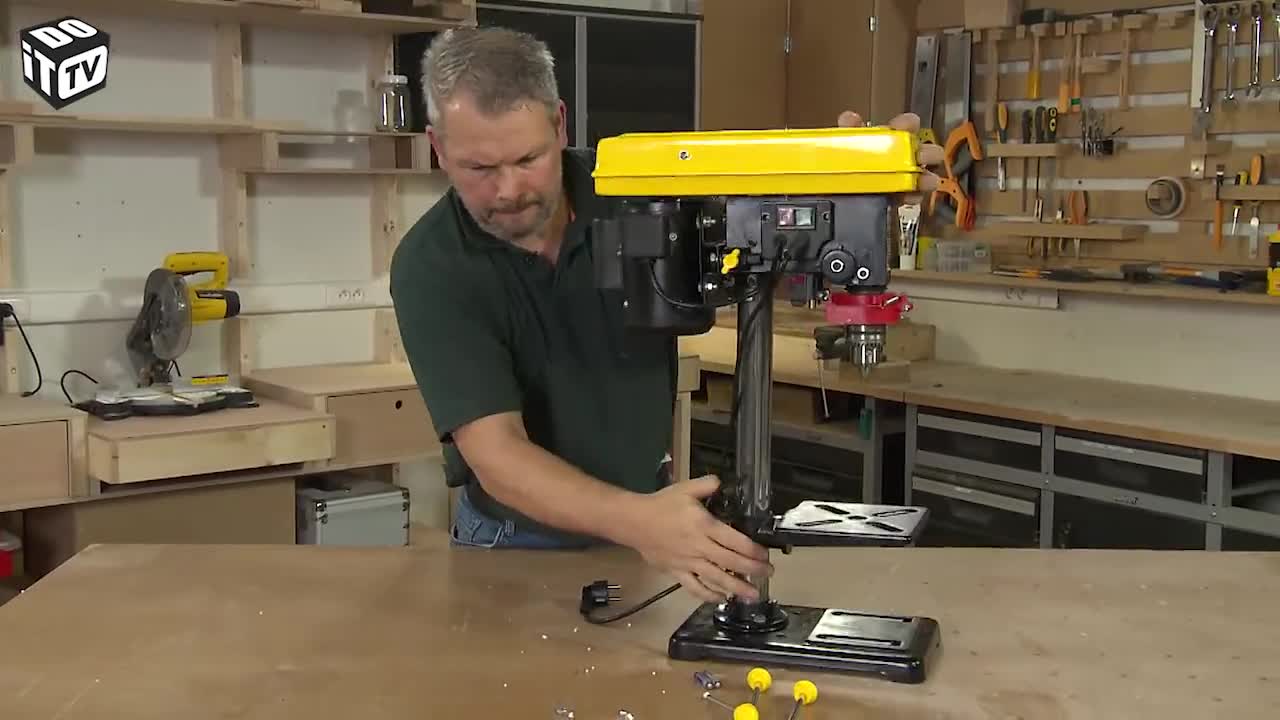 Hoe werken met een kolomboor