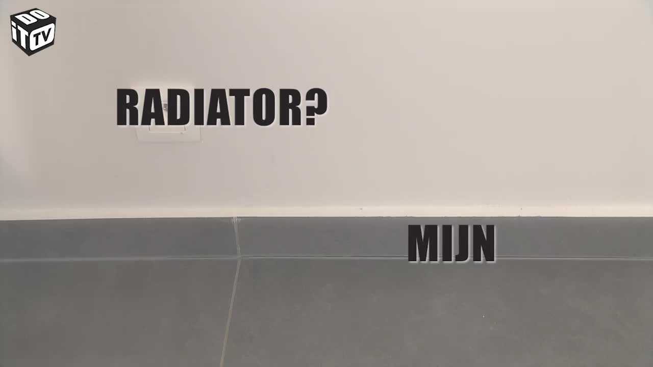 Hoe verplaats je een radiator? (deel 2)